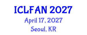 International Conference on Livestock Farming and Animal Nutrition (ICLFAN) April 17, 2027 - Seoul, Republic of Korea
