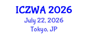 International Conference on Zoology and Wild Animals (ICZWA) July 22, 2026 - Tokyo, Japan