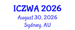 International Conference on Zoology and Wild Animals (ICZWA) August 30, 2026 - Sydney, Australia