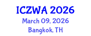 International Conference on Zoology and Wild Animals (ICZWA) March 09, 2026 - Bangkok, Thailand