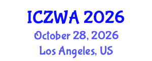 International Conference on Zoology and Wild Animals (ICZWA) October 28, 2026 - Los Angeles, United States