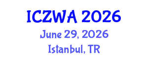 International Conference on Zoology and Wild Animals (ICZWA) June 29, 2026 - Istanbul, Turkey