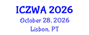 International Conference on Zoology and Wild Animals (ICZWA) October 28, 2026 - Lisbon, Portugal
