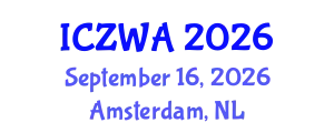 International Conference on Zoology and Wild Animals (ICZWA) September 16, 2026 - Amsterdam, Netherlands