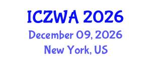 International Conference on Zoology and Wild Animals (ICZWA) December 09, 2026 - New York, United States