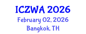International Conference on Zoology and Wild Animals (ICZWA) February 02, 2026 - Bangkok, Thailand