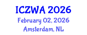 International Conference on Zoology and Wild Animals (ICZWA) February 02, 2026 - Amsterdam, Netherlands