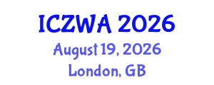 International Conference on Zoology and Wild Animals (ICZWA) August 19, 2026 - London, United Kingdom