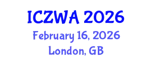 International Conference on Zoology and Wild Animals (ICZWA) February 16, 2026 - London, United Kingdom