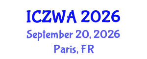 International Conference on Zoology and Wild Animals (ICZWA) September 20, 2026 - Paris, France