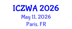 International Conference on Zoology and Wild Animals (ICZWA) May 11, 2026 - Paris, France