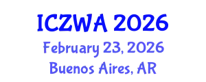 International Conference on Zoology and Wild Animals (ICZWA) February 23, 2026 - Buenos Aires, Argentina