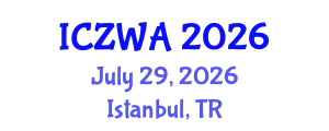 International Conference on Zoology and Wild Animals (ICZWA) July 29, 2026 - Istanbul, Turkey