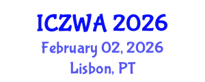 International Conference on Zoology and Wild Animals (ICZWA) February 02, 2026 - Lisbon, Portugal