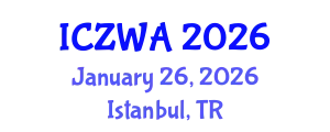 International Conference on Zoology and Wild Animals (ICZWA) January 26, 2026 - Istanbul, Turkey