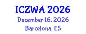 International Conference on Zoology and Wild Animals (ICZWA) December 16, 2026 - Barcelona, Spain