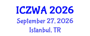 International Conference on Zoology and Wild Animals (ICZWA) September 27, 2026 - Istanbul, Turkey