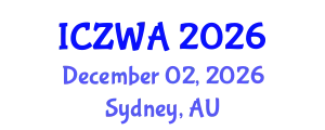 International Conference on Zoology and Wild Animals (ICZWA) December 02, 2026 - Sydney, Australia