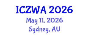 International Conference on Zoology and Wild Animals (ICZWA) May 11, 2026 - Sydney, Australia