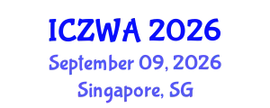International Conference on Zoology and Wild Animals (ICZWA) September 09, 2026 - Singapore, Singapore
