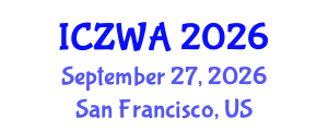 International Conference on Zoology and Wild Animals (ICZWA) September 27, 2026 - San Francisco, United States