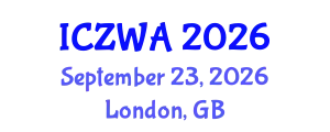 International Conference on Zoology and Wild Animals (ICZWA) September 23, 2026 - London, United Kingdom