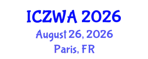 International Conference on Zoology and Wild Animals (ICZWA) August 26, 2026 - Paris, France