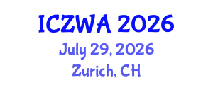 International Conference on Zoology and Wild Animals (ICZWA) July 29, 2026 - Zurich, Switzerland