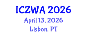 International Conference on Zoology and Wild Animals (ICZWA) April 13, 2026 - Lisbon, Portugal