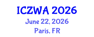 International Conference on Zoology and Wild Animals (ICZWA) June 22, 2026 - Paris, France