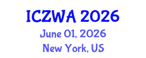 International Conference on Zoology and Wild Animals (ICZWA) June 01, 2026 - New York, United States