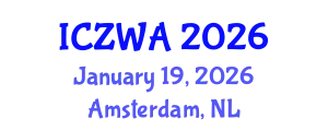 International Conference on Zoology and Wild Animals (ICZWA) January 19, 2026 - Amsterdam, Netherlands