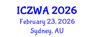 International Conference on Zoology and Wild Animals (ICZWA) February 23, 2026 - Sydney, Australia