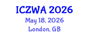International Conference on Zoology and Wild Animals (ICZWA) May 18, 2026 - London, United Kingdom