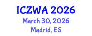International Conference on Zoology and Wild Animals (ICZWA) March 30, 2026 - Madrid, Spain