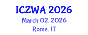 International Conference on Zoology and Wild Animals (ICZWA) March 02, 2026 - Rome, Italy