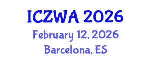 International Conference on Zoology and Wild Animals (ICZWA) February 12, 2026 - Barcelona, Spain