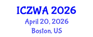 International Conference on Zoology and Wild Animals (ICZWA) April 20, 2026 - Boston, United States