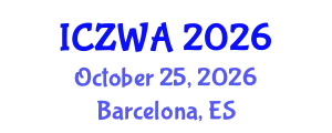 International Conference on Zoology and Wild Animals (ICZWA) October 25, 2026 - Barcelona, Spain