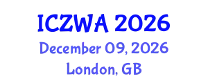 International Conference on Zoology and Wild Animals (ICZWA) December 09, 2026 - London, United Kingdom