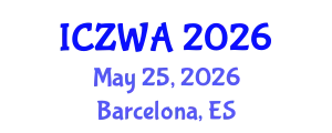 International Conference on Zoology and Wild Animals (ICZWA) May 25, 2026 - Barcelona, Spain