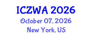 International Conference on Zoology and Wild Animals (ICZWA) October 07, 2026 - New York, United States