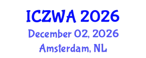 International Conference on Zoology and Wild Animals (ICZWA) December 02, 2026 - Amsterdam, Netherlands