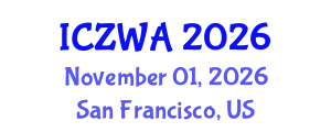 International Conference on Zoology and Wild Animals (ICZWA) November 01, 2026 - San Francisco, United States