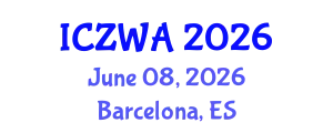 International Conference on Zoology and Wild Animals (ICZWA) June 08, 2026 - Barcelona, Spain