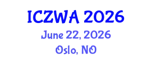International Conference on Zoology and Wild Animals (ICZWA) June 22, 2026 - Oslo, Norway