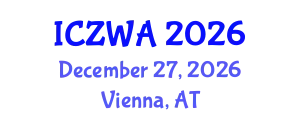 International Conference on Zoology and Wild Animals (ICZWA) December 27, 2026 - Vienna, Austria