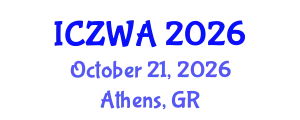International Conference on Zoology and Wild Animals (ICZWA) October 21, 2026 - Athens, Greece