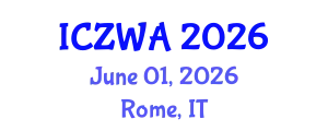 International Conference on Zoology and Wild Animals (ICZWA) June 01, 2026 - Rome, Italy
