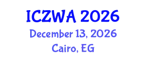International Conference on Zoology and Wild Animals (ICZWA) December 13, 2026 - Cairo, Egypt